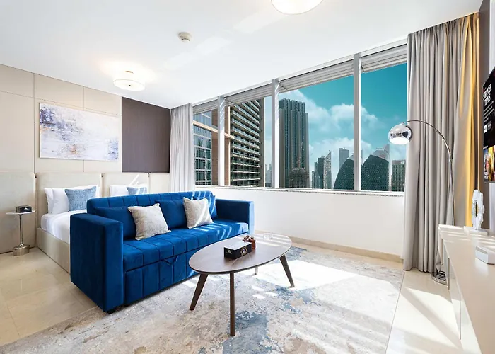 King Bed & Modern Comfort Studio In Difc Downtown